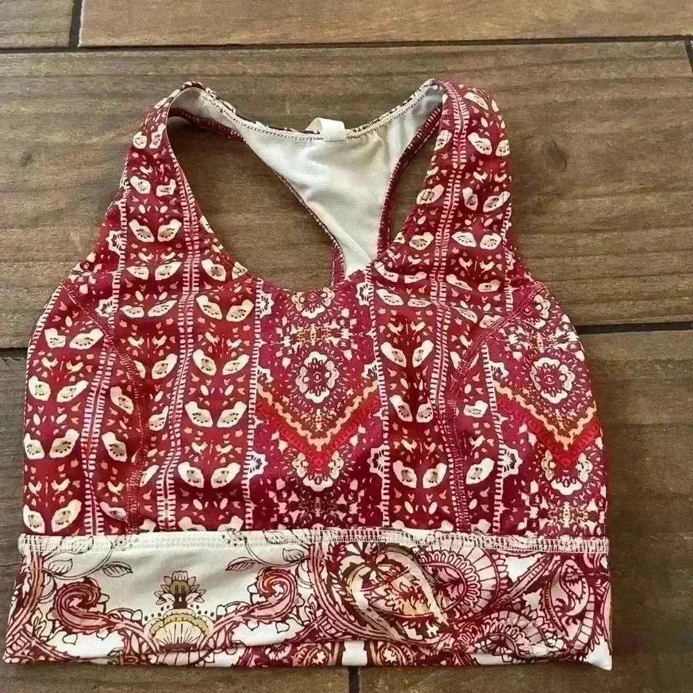 FP MOVEMENT printed synergy crop top xsmall - Picture 3 of 6